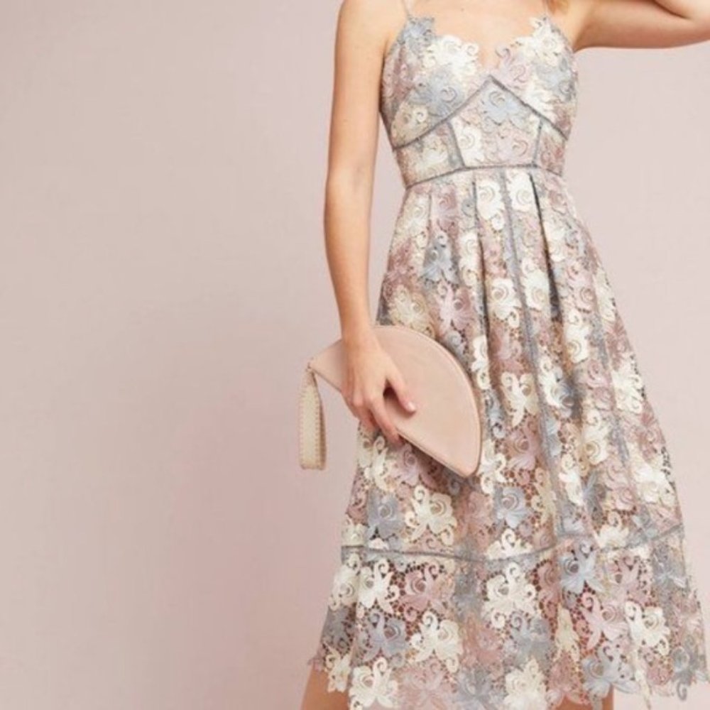 Anthropologie Eri + Ali Everleigh Lace Dress